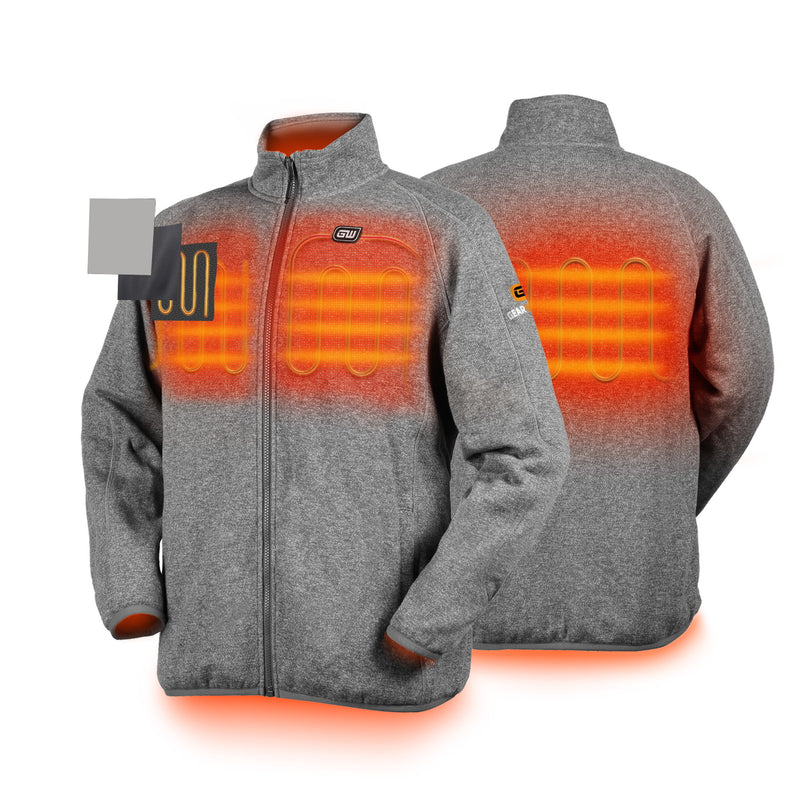 Men's Heated Fleece Jacket