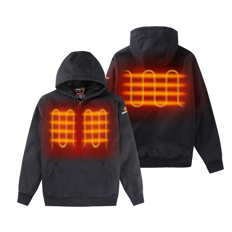 Men's Heated Canvas Jacket