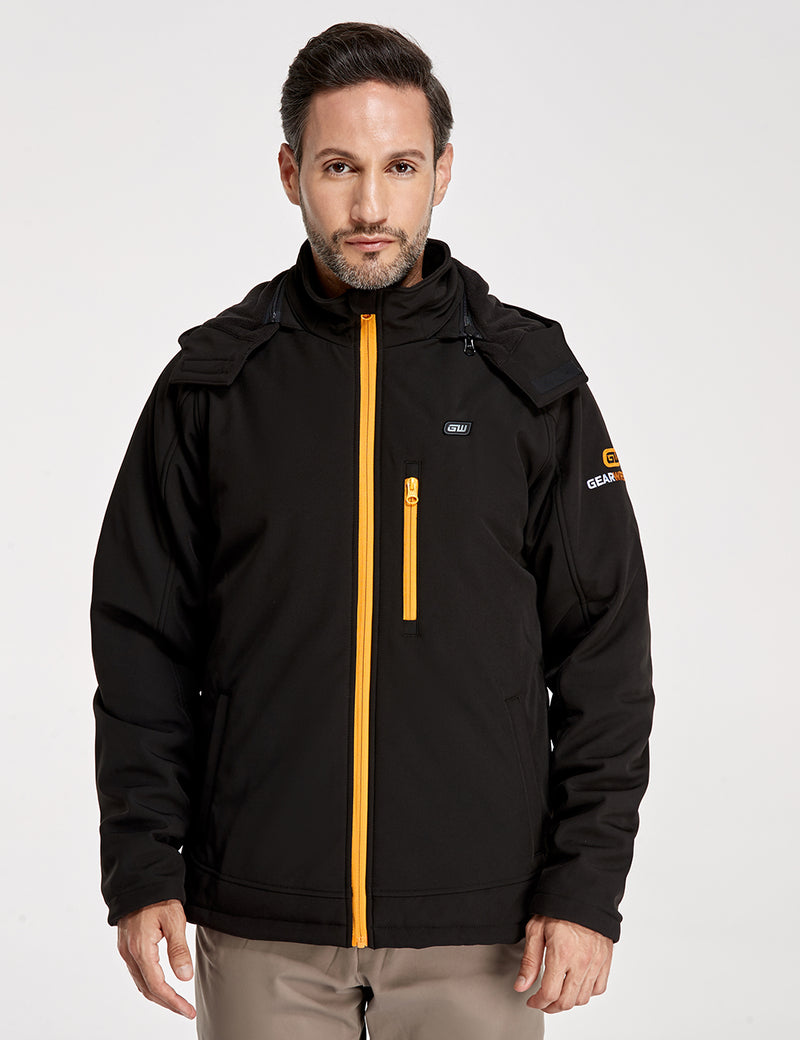 Men's Heated Hooded Jacket